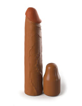 Fantasy X-tensions Elite 2 in. Silicone Penis Extension - Light - Tan