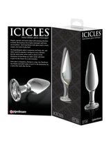 Icicles No. 26 Glass Anal Plug 4.5 inch