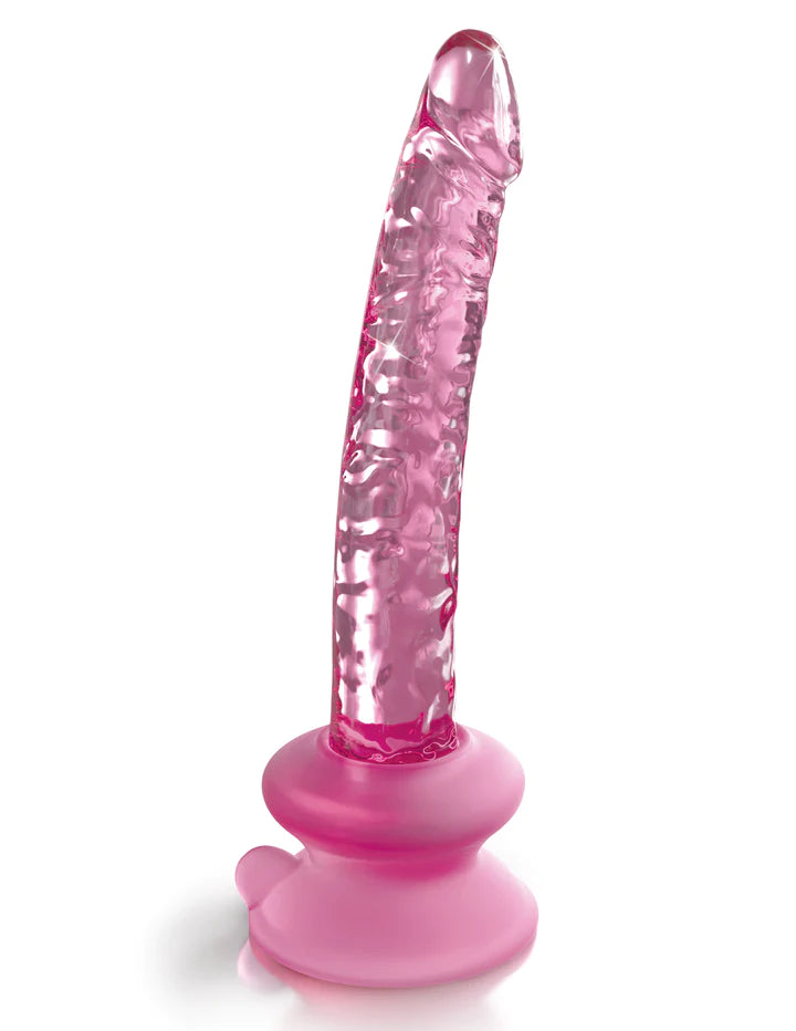 Icicles No. 86  Glass Dildo With Suction Cup 7 inch