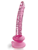 Icicles No. 86  Glass Dildo With Suction Cup 7 inch