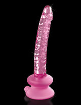 Icicles No. 86  Glass Dildo With Suction Cup 7 inch