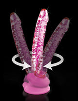 Icicles No. 86  Glass Dildo With Suction Cup 7 inch