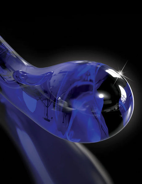 Icicles No. 89 Glass G-Spot/P-Spot Massager With Suction Cup