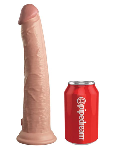 King Cock Elite 10 in. Dual Density Silicone Realistic Dildo