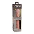 King Cock Elite 11 in. Dual Density Silicone Realistic Dildo