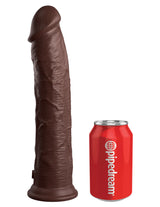 King Cock Elite 11 in. Dual Density Silicone Realistic Dildo