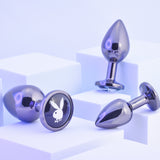 Playboy Pleasure 3 Ways 3-Piece Metal Anal Plug Set