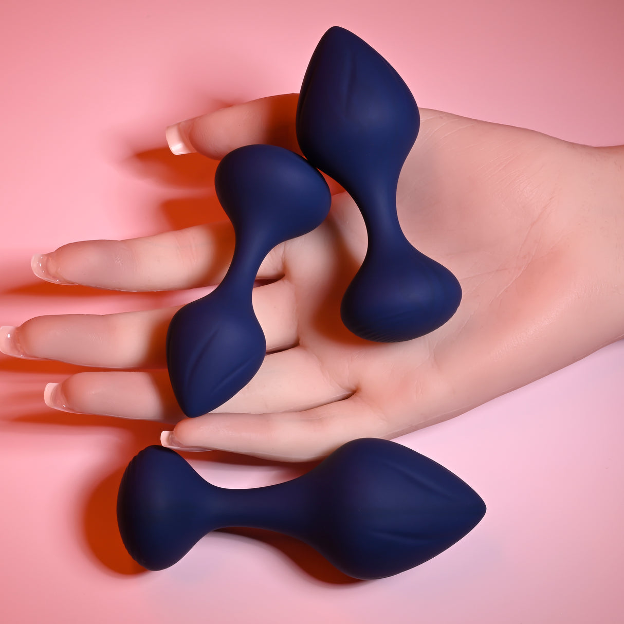 Playboy Tail Trainer 3-Piece Silicone Anal Training Kit