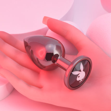 Playboy Tux Large Metal Anal Plug 