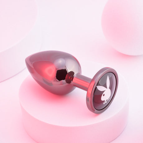 Playboy Tux Large Metal Anal Plug 