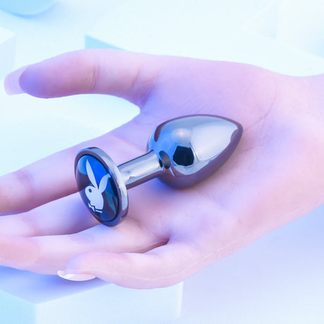 Playboy Tux Small Metal Anal Plug