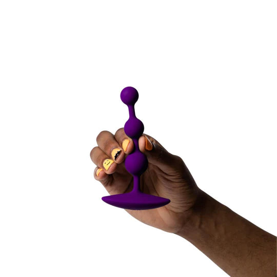 ROMP Amp Silicone Anal Plug Dark Purple