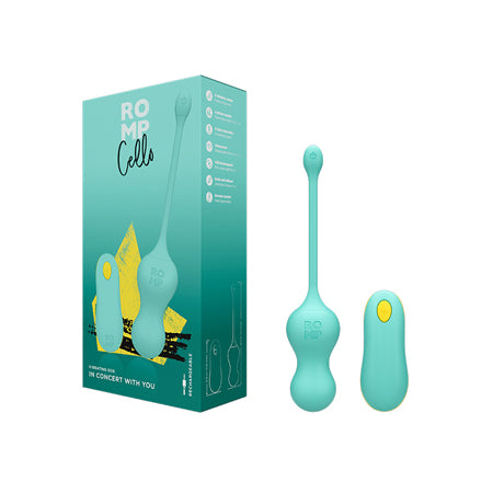 ROMP Cello Remote-Controlled G-Spot Egg Vibrator 