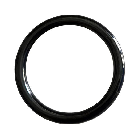 Rouge Stainless Steel Black Cock Ring 45mm