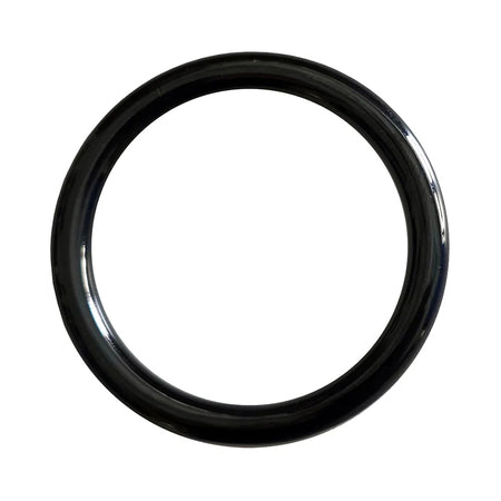 Rouge Stainless Steel Black Cock Ring 50mm