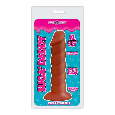 RockCandy Suga-Daddy 9.5 in Silicone Dong