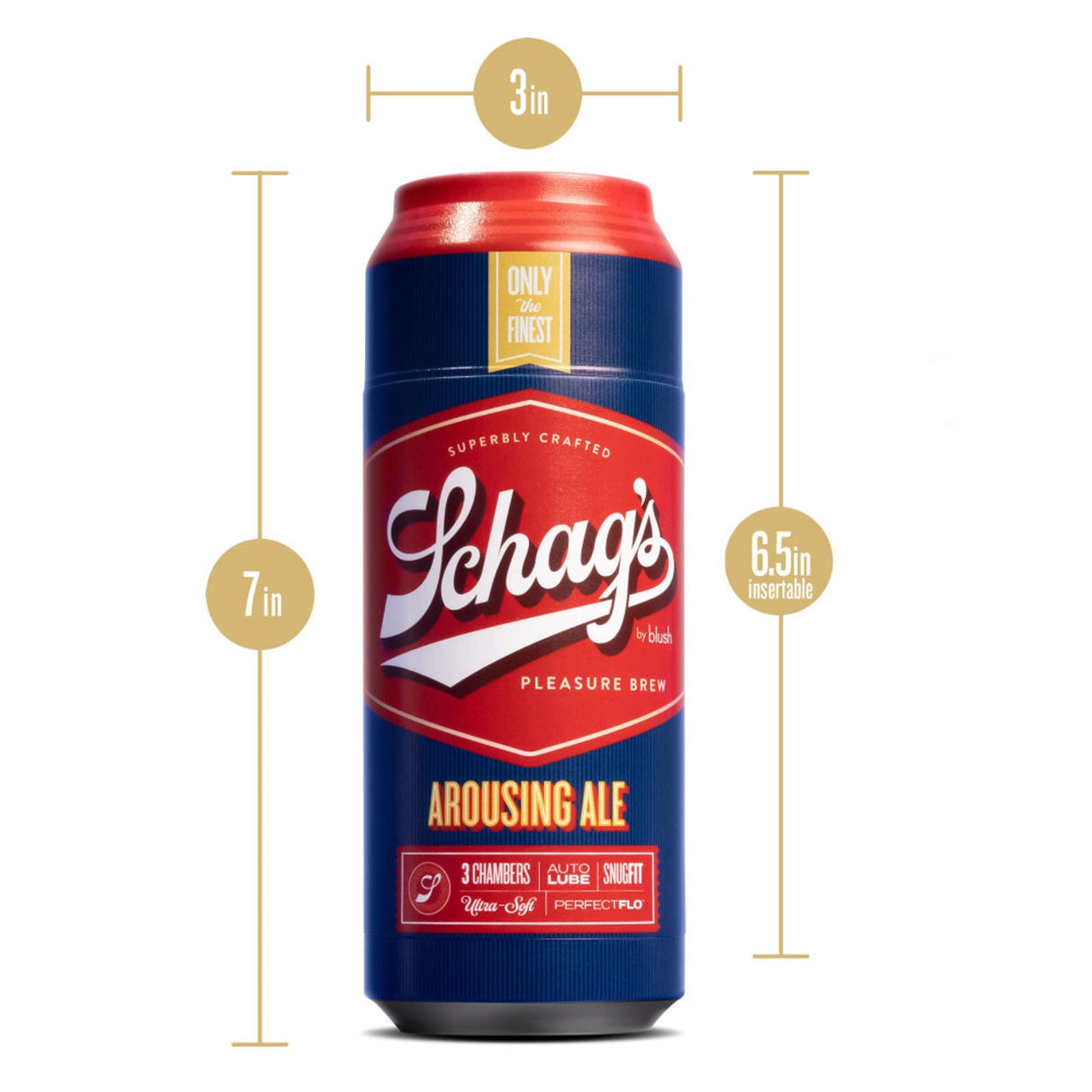 Schag’s Arousing Ale Frosted Discrete Stroker