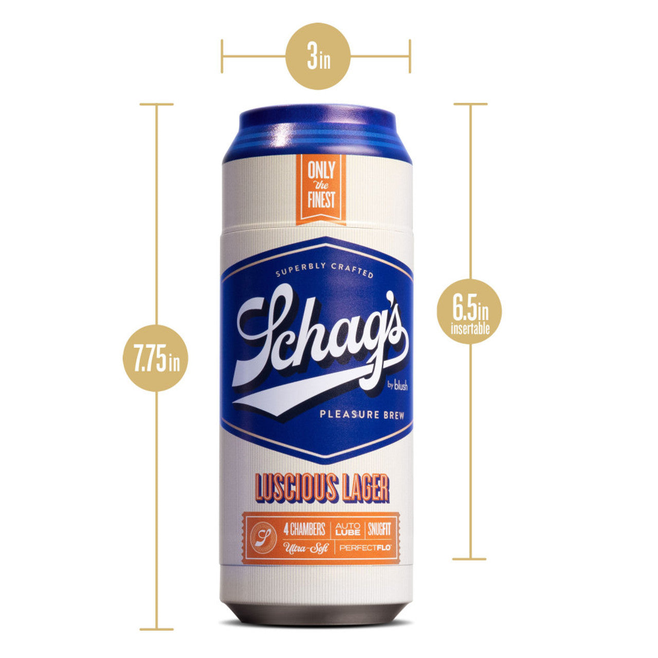 Schag’s Luscious Lager Frosted Discrete Stroker