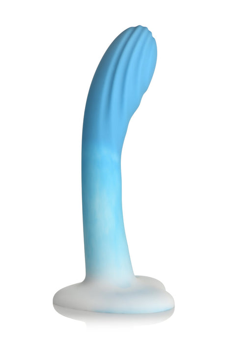 Simply Sweet Rippled 7 in. Silicone Dildo