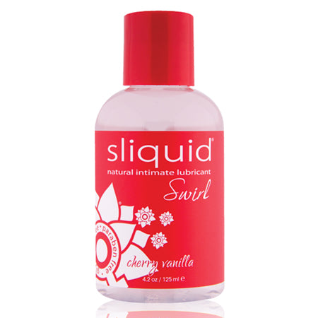 Sliquid Naturals Swirl Cherry Vanilla Flavored Lubricant 4.2 oz