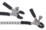 Spartacus Adjustable Nipple Clamps With Curved Chain