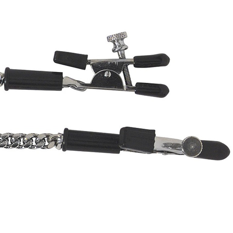 Spartacus Nipple Clamps Rubber Tipped
