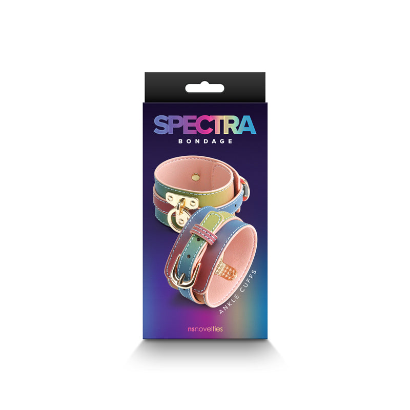 Spectra Bondage Rainbow Ankle Cuffs