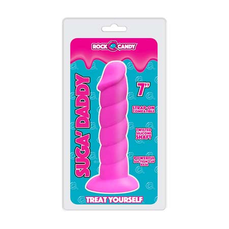 RockCandy Suga-Daddy 7 in Silicone Dong