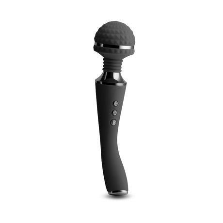Sugar Pop Bliss Air Wand Massager - Black - Pink