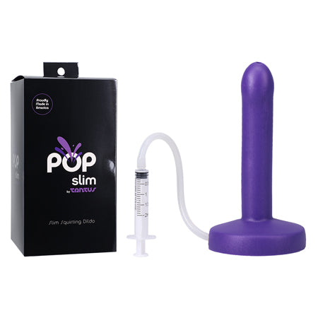 Tantus Pop Slim Squirting Silicone Dildo 