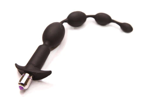 Tantus Progressive Vibrating Beaded Anal Plug