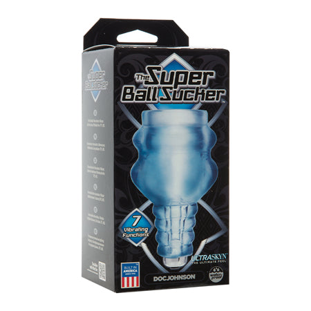 The Super Ball Sucker ULTRASKYN™ Clear Stroker