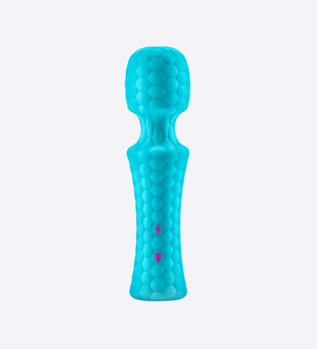 FemmeFunn Ultra Wand Mini  turquoise pink purple
