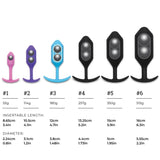 b-Vibe Snug Plug 5 Weighted Butt Plug - All Colors