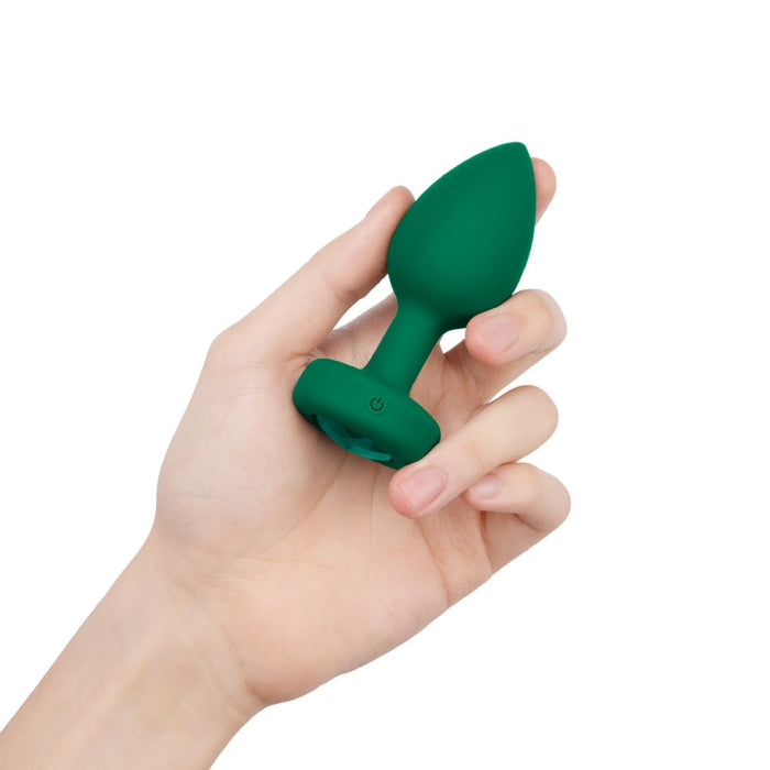 b-Vibe Vibrating Jewels Butt Plug  - Remote Control -   (M/L)