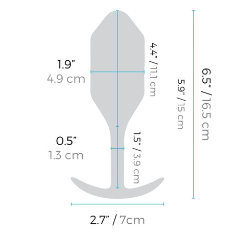 b-Vibe Snug Plug 5 Vibrating Butt Plug
