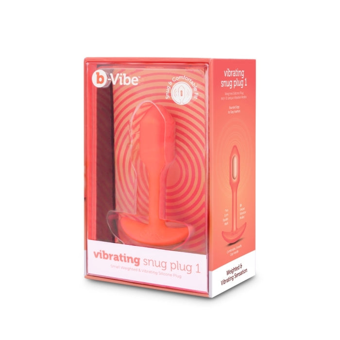 b-Vibe Snug Plug 1 Vibrating Butt Plug