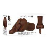 Gender X Backdoor Bash Stroker - Light - Brown