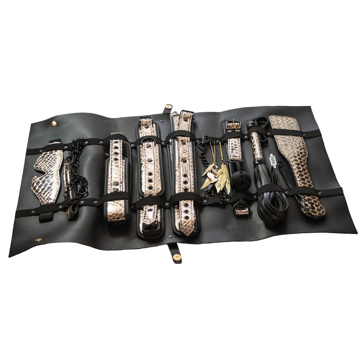 The Traveler Restraint & Bondage Play Kit - 10 pcs