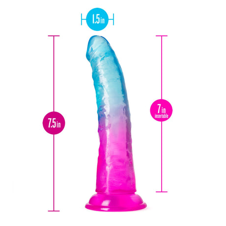 B Yours Beautiful Sky Dildo 7 inch Sunset