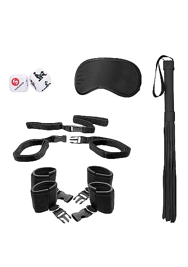Ouch! Bed Post Bindings Restraint Kit Black