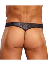 Black Cobra Micro V Thong S/M  L/XL