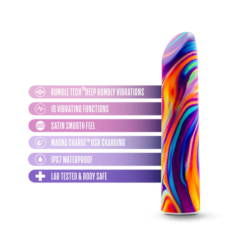 Limited Addiction Psyche Power Bullet Vibe Rainbow