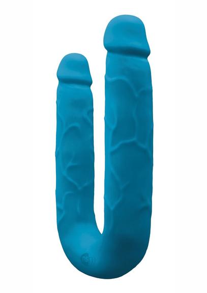 Colours DP Pleasure Dildo by NS Novelties - Blue 