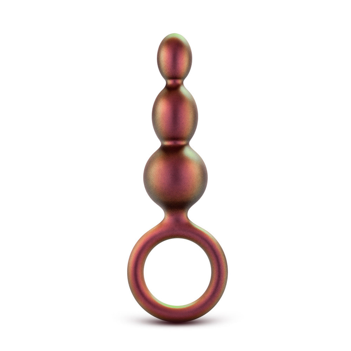 Anal Adventures Matrix Beaded Loop Plug - Copper