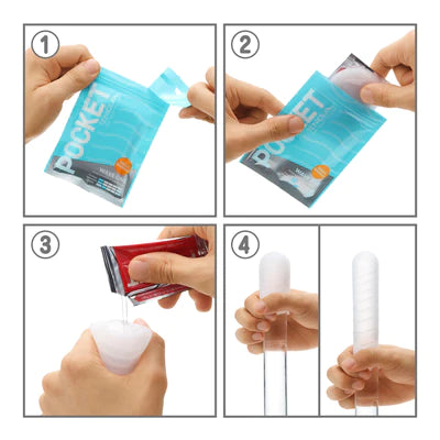 Tenga Pocket Masturbator Stroker Sleeve Crystal Mist