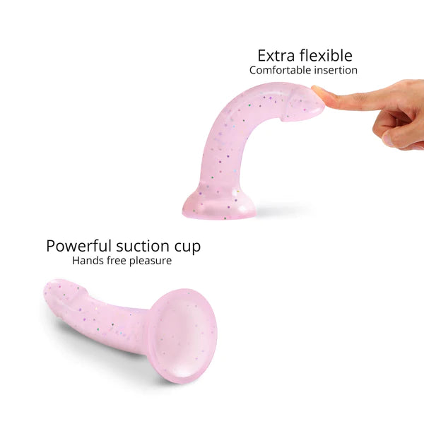 Dildolls Silicone Suction Dildo - Starlight