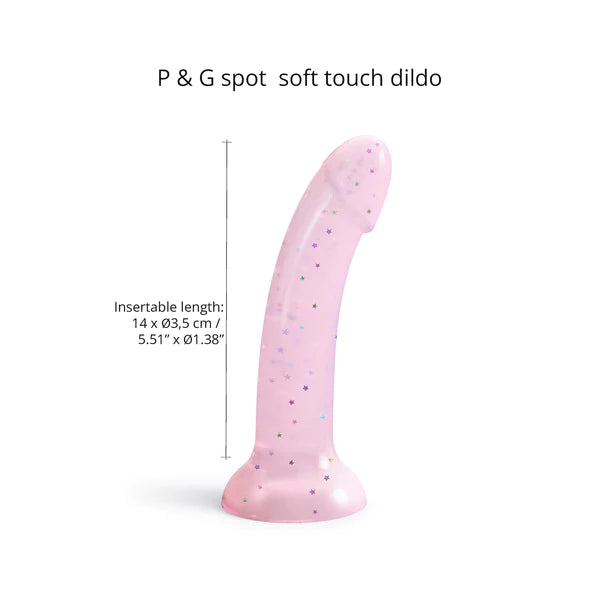 Dildolls Silicone Suction Dildo - Starlight