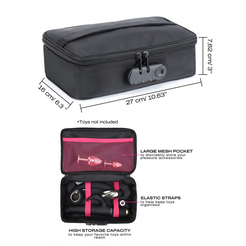 Dorcel  Discreet Toy Storage Box With Padlock and Code