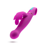  Aria Naughty AF Dual Stimulator Plum